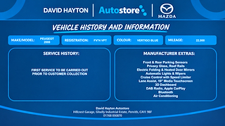 Used Peugeot 2008 from David Hayton Autostore