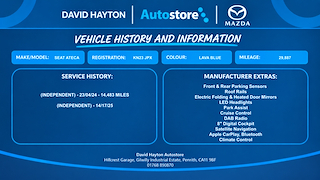 Used SEAT Ateca from David Hayton Autostore