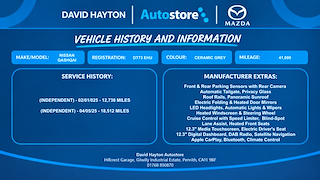 Used Nissan Qashqai from David Hayton Autostore