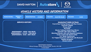 Used Nissan X-Trail from David Hayton Autostore