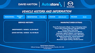 Used Peugeot 3008 from David Hayton Autostore