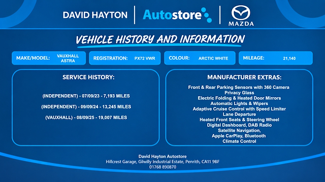 Used Vauxhall Astra