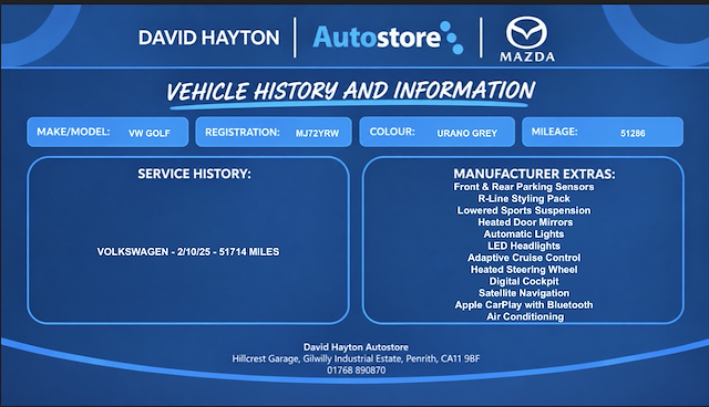Used Volkswagen Golf