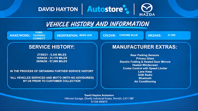 Used Ford Tourneo Connect