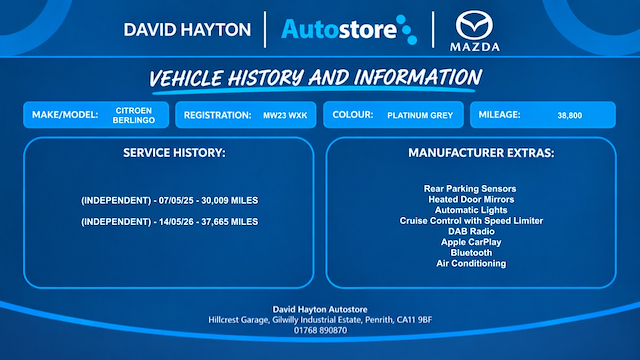 Used Citroen Berlingo