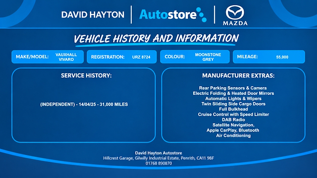 Used Vauxhall Vivaro