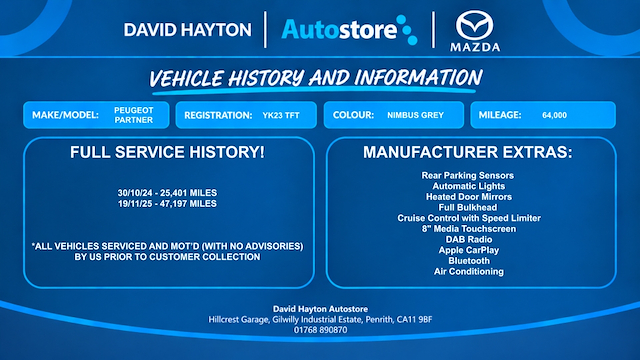 Used Peugeot Partner
