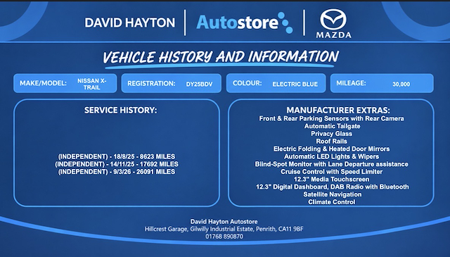 Used Nissan X-Trail
