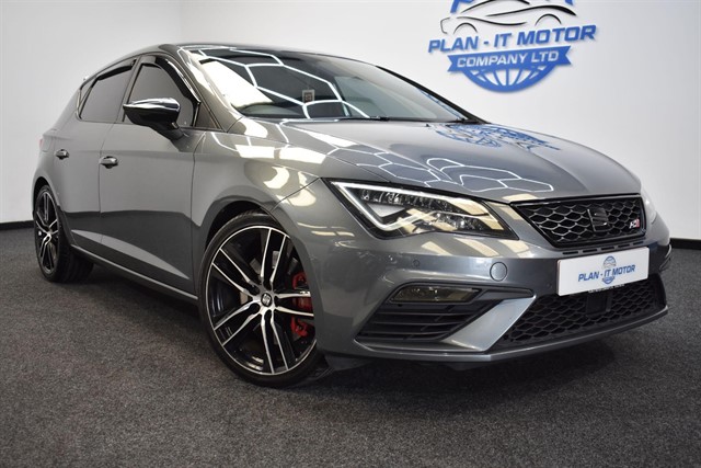 2018 seat leon 2.0 tsi cupra 300 dsg euro 6 (s/s) 5dr £15,745 15,745 ulez compliant 2018 (18 reg) 76,154 mi automatic... photo