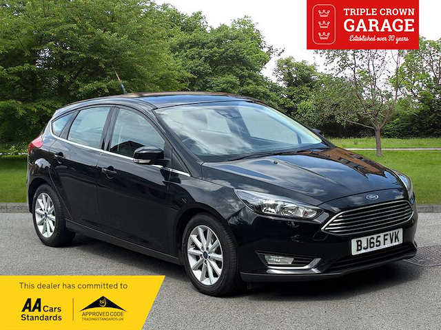 2015 FORD FOCUS TITANIUM 5,595 5,595 110.22 ULEZ COMPLIANT REG 2015 65 REG ODOMETER 66,131... photo