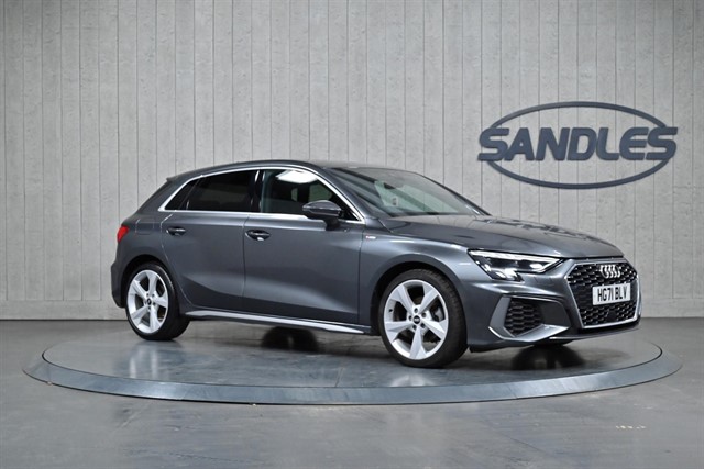 2021 A3 1.0 TFSI 30 S LINE SPORTBACK EURO 6 S S 5DR 45... photo