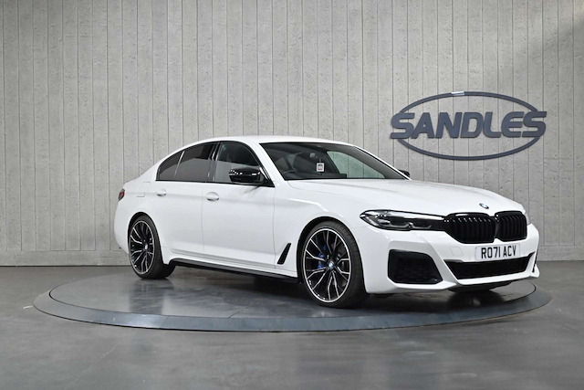 2021 BMW 5 SERIES 520D M SPORT MHEV AUTO 49 20 ALLOYS AMP M SPORT PRO... photo