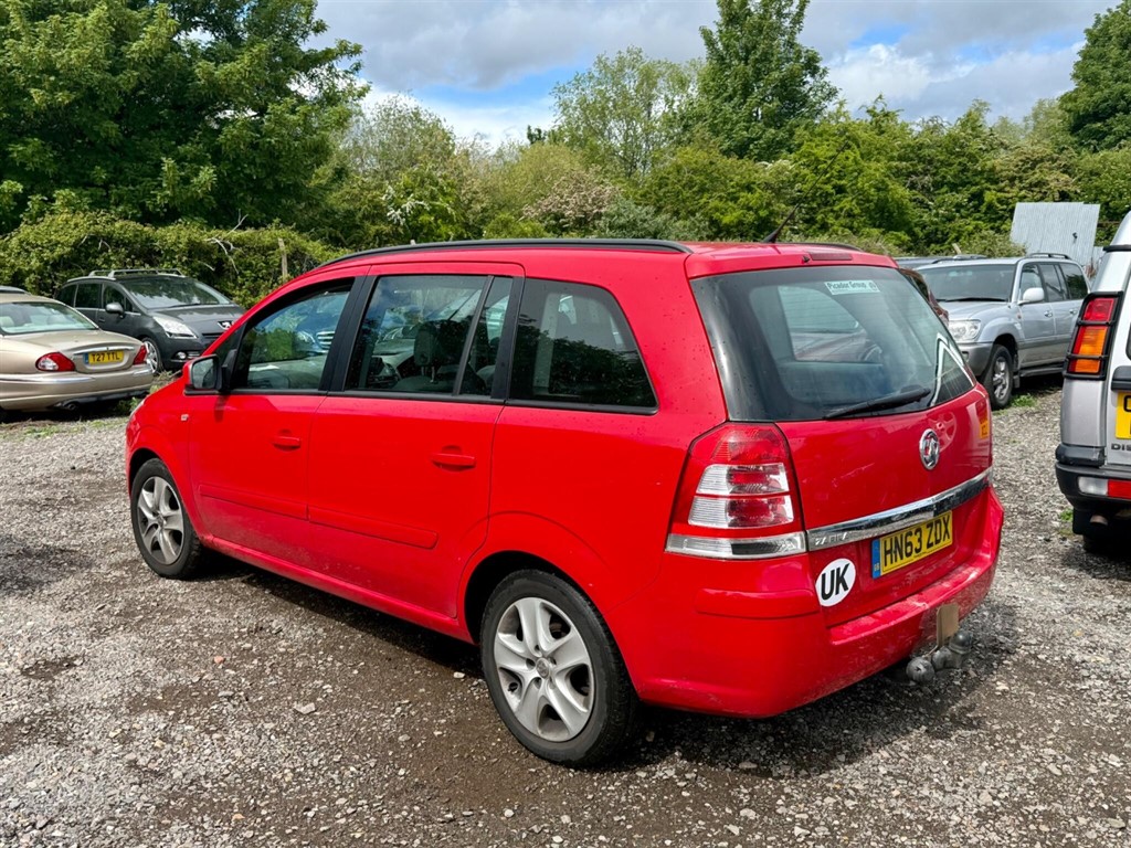 Used Vauxhall Zafira from Bedford Cars